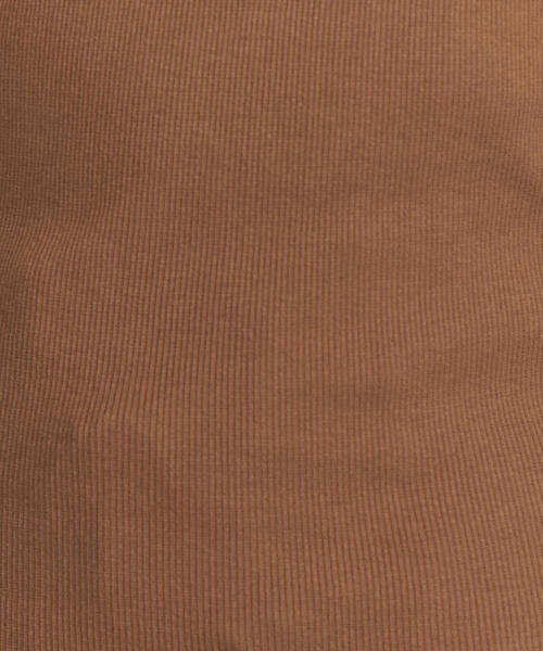 BEAUTY&YOUTH UNITED ARROWS（ビューティーアンドユースユナイテッドアローズ）の「BY テレコタンクトップ（タンクトップ・レディース・ベージュ/ダークグリーン/ブラウン/ホワイト・FREE）」の11枚目の写真