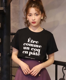 one after another NICE CLAUP | ロゴプリントTシャツ(Tシャツ/カットソー)