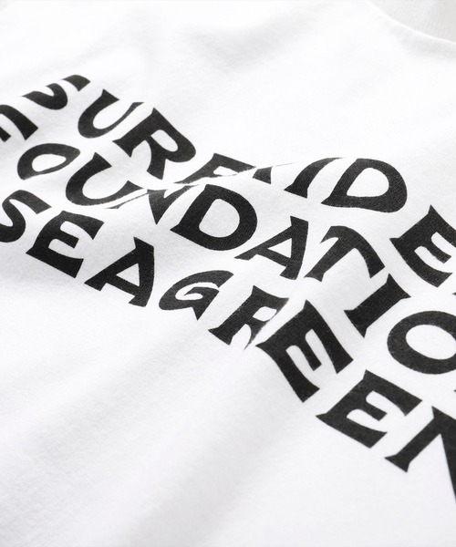 SEAGREEN(シーグリーン)の「SEAGREEN(シーグリーン)×SURFRIDER L/S1 カットソー(Tシャツ/カットソー・メンズ・ホワイト/チャコールグレー・1/2/3)」の11枚目の写真
