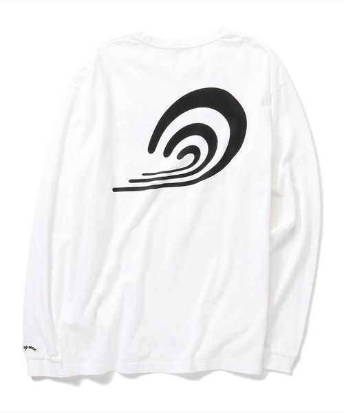 SEAGREEN(シーグリーン)の「SEAGREEN(シーグリーン)×SURFRIDER L/S1 カットソー(Tシャツ/カットソー・メンズ・ホワイト/チャコールグレー・1/2/3)」の9枚目の写真