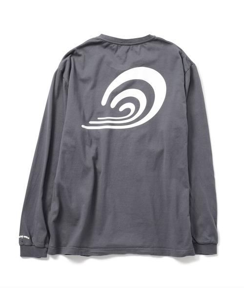 SEAGREEN(シーグリーン)の「SEAGREEN(シーグリーン)×SURFRIDER L/S1 カットソー(Tシャツ/カットソー・メンズ・ホワイト/チャコールグレー・1/2/3)」の8枚目の写真