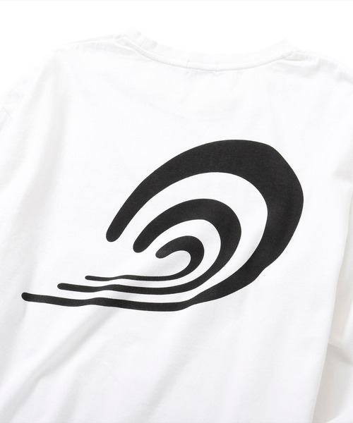 SEAGREEN(シーグリーン)の「SEAGREEN(シーグリーン)×SURFRIDER L/S1 カットソー(Tシャツ/カットソー・メンズ・ホワイト/チャコールグレー・1/2/3)」の7枚目の写真
