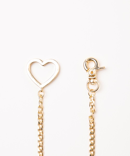 WEGO（ウィゴー）の「WEGO/ハートモチーフネックレス（ネックレス・レディース・シルバー/ゴールド・FREE）」の6枚目の写真