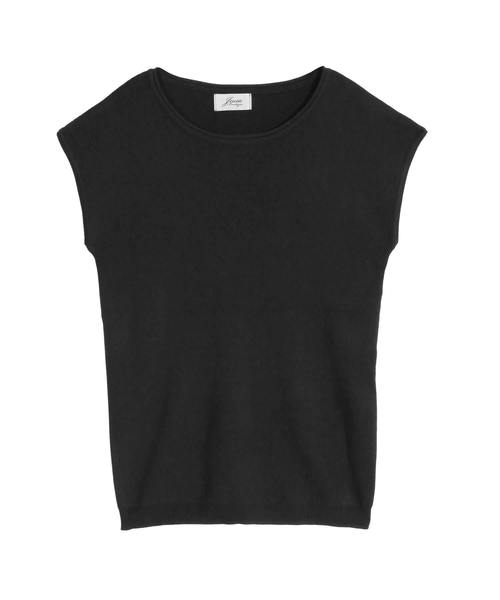 Julia Boutique（ジュリアブティック）の「フレンチスリーブトップス・カットソー/510434（Tシャツ/カットソー・レディース・ホワイト/ブラック/ベージュ/ネイビー/レッド/イエロー/グリーン/ラベンダー/オレンジ・ONE）」の10枚目の写真