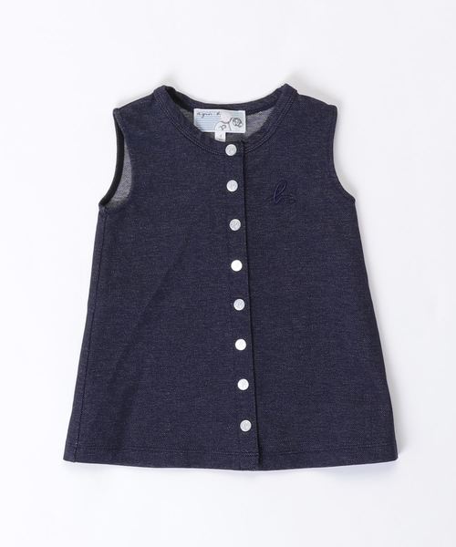 Agnes B アニエスベー の Jei5 L Robe ベビー カーディガンプレッションワンピース ワンピース Wear