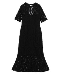 LADYリーフエンブロイダリーレースDRESS