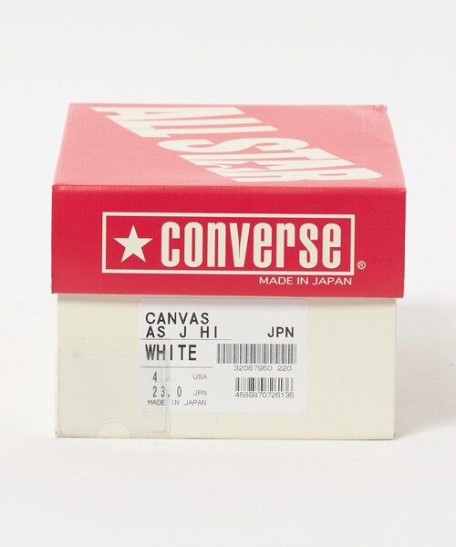 CONVERSE（コンバース）の「＜CONVERSE（コンバース）＞ALL STAR HI MADE IN JAPAN スニーカー（スニーカー・レディース・ブラック/オフホワイト/ホワイト・23cm/24.5cm/25cm/24cm/23.5cm/22.5cm）」の16枚目の写真