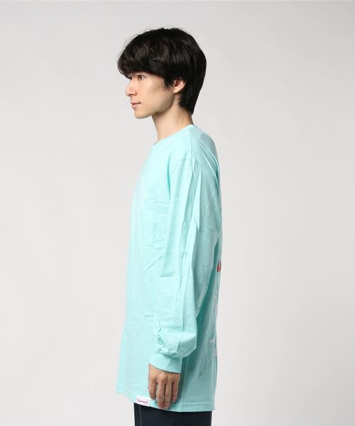 Diamond SUPPLY CO.（ダイアモンドサプライ）の「Diamond Supply Co./ダイアモンド S.OG SCRIP LSTEE ビックシルエットロンT（Tシャツ/カットソー・メンズ・ブラック/ライトブルー/ホワイト・M/L/XL）」の7枚目の写真