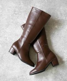 menue | 幅広『4E』ロングブーツ(ブーツ)