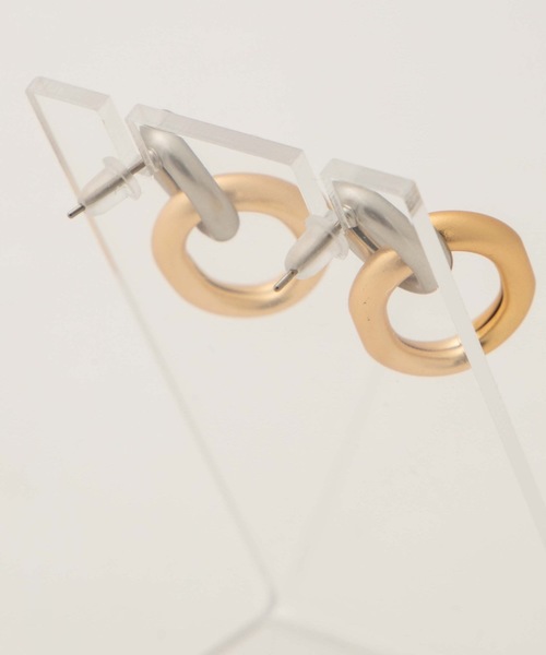 WEGO（ウィゴー）の「WEGO/ミックスメタルピアス（ピアス（両耳用）・レディース・その他1/その他2/その他3・FREE）」の10枚目の写真