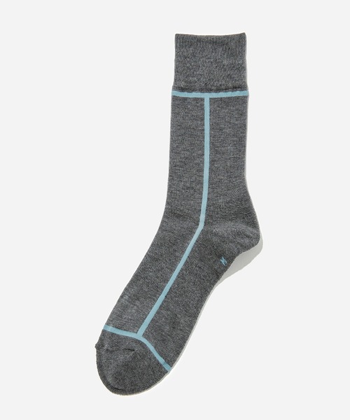 CHICSTOCKS（シックストックス）の「ラインソックス（ソックス/靴下・メンズ・ダークネイビー/ベージュ系その他2/グリーン系その他2/ベージュ系その他3/レッド系その他2/グレー系その他3/マスタード/カーキブラウン/ブルーグレー/ネイビー/バーガンディー/レッド系その他/ベージュ系その他/グレー/ブラック/グリーン系その他/ダークパープル/ピンク系その他/ブルー/グレー系その他/ヘザーチャコール/グレー系その他2/ホワイト系その他/ホワイト系その他2/ブラック系その他/ブラック系その他2/ダークグレー/アイボリー/ライトパープル/ブルー系その他2/ダークブラウン/ブルー系その他3/ブルー系その他4/ブルー系その他5/ベージュ系その他4/ホワイト系その他3/ヘザーグレー/ターコイズブルー/オレンジ系その他/ホワイト系その他4/ブルー系その他6/レッド/グレイッシュベージュ/グリーン系その他3/ブラック系その他3/ネイビー系1/グレー系その他4/ベージュ系その他5/ホワイト系その他5/グレイッシュブルー/ホワイト系2/ホワイト系1/ブラウン系その他/ベージュ系その他6/ネイビー系2/ターメリック/グリーン系その他4/グレー系その他5/ベージュ系その他7/グリーン系その他5/グレー系その他6/ブルー系その他7/フューシャピンク/エメラルドブルー/ブラウン×イエロー/ブラウン系その他2/イエロー×グリーン/ブルー系その他/ブラウン系その他3/ブラウン系その他4/ダークブルー/ホワイト系その他6/ウッド/パープル系その他/オレンジ/ブラック×シルバー/ブラウン系その他5/グレー系その他7/ホワイト系その他7/杢グレー/カーキ系/イエロー系/ブラウン/ダークインディゴブルー/ダークグリーン・SMALL/MEDIUM/LARGE）」の20枚目の写真