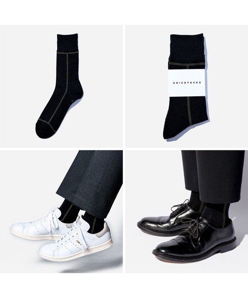 ラインソックス（ソックス/靴下）｜CHICSTOCKS（シックス
