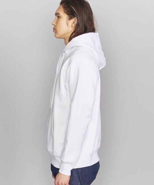 BEAUTY&YOUTH UNITED ARROWS（ビューティーアンドユースユナイテッドアローズ）の「BY ノーブル スウェット パーカー（パーカー・メンズ・ホワイト/シルバー/ピンク・XX-LARGE/X-LARGE/MEDIUM/LARGE/SMALL）」の6枚目の写真