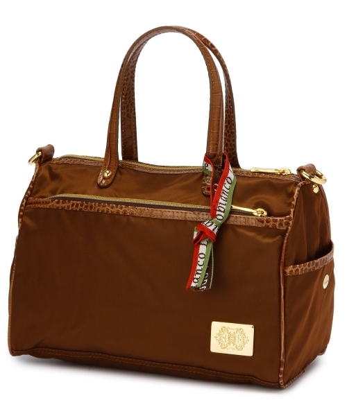 Orobianco（オロビアンコ）の「[オロビアンコ]OROBIANCO ボストンバッグ（ショルダーバッグ・レディース・ブラック/ブラウン・フリー）」の12枚目の写真