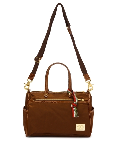 Orobianco（オロビアンコ）の「[オロビアンコ]OROBIANCO ボストンバッグ（ショルダーバッグ・レディース・ブラック/ブラウン・フリー）」の5枚目の写真