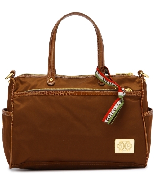 Orobianco（オロビアンコ）の「[オロビアンコ]OROBIANCO ボストンバッグ（ショルダーバッグ・レディース・ブラック/ブラウン・フリー）」の14枚目の写真