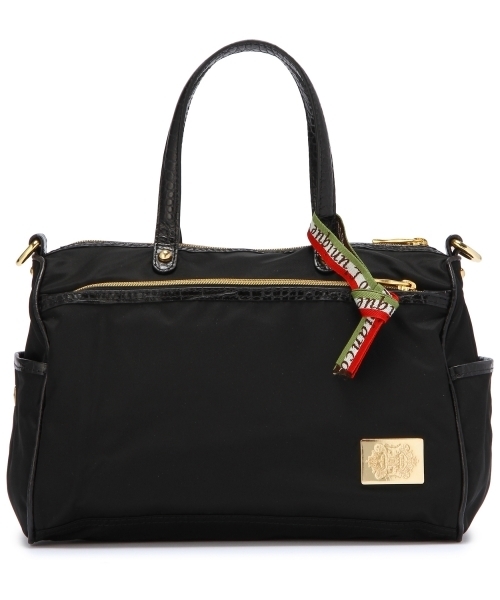 Orobianco（オロビアンコ）の「[オロビアンコ]OROBIANCO ボストンバッグ（ショルダーバッグ・レディース・ブラック/ブラウン・フリー）」の15枚目の写真