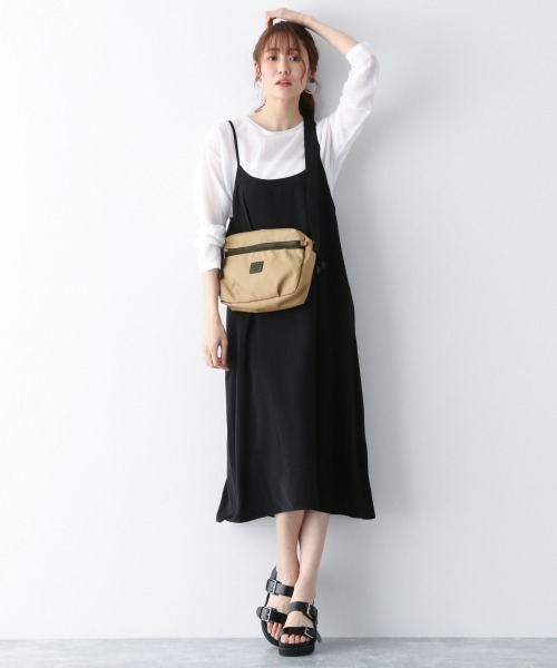 GLOBAL WORK（グローバルワーク）の「撥水スクエアショルダー/861847（ショルダーバッグ・レディース・ホワイト/その他/ブラック/ブラウン・FREE）」の6枚目の写真