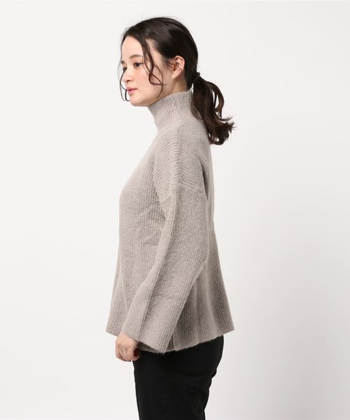 fifth（フィフス）の「ハイネックドロップショルダーニット（ニット/セーター・レディース・グレー/グリーン・MEDIUM）」の10枚目の写真
