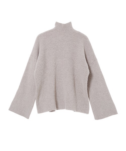fifth（フィフス）の「ハイネックドロップショルダーニット（ニット/セーター・レディース・グレー/グリーン・MEDIUM）」の12枚目の写真