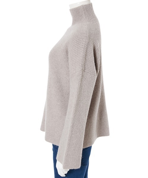 fifth（フィフス）の「ハイネックドロップショルダーニット（ニット/セーター・レディース・グレー/グリーン・MEDIUM）」の3枚目の写真