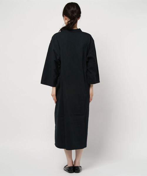 カヤ(カヤ)の「【カヤ】単衣(ひとえ)貫頭衣ワンピース(ワンピース・レディース・ブラック/レッド/ブルー・FREE)」の6枚目の写真