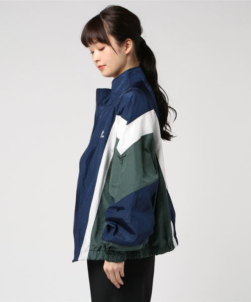 WEGO（ウィゴー）の「WEGO/レトロカラージップブルゾン（ブルゾン・レディース・パープル/ネイビー/ピンク・FREE）」の7枚目の写真