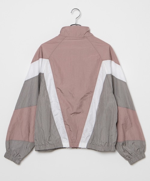 WEGO（ウィゴー）の「WEGO/レトロカラージップブルゾン（ブルゾン・レディース・パープル/ネイビー/ピンク・FREE）」の8枚目の写真