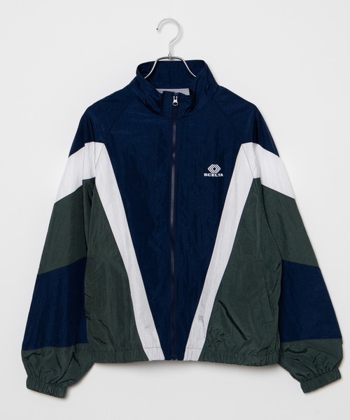 WEGO（ウィゴー）の「WEGO/レトロカラージップブルゾン（ブルゾン・レディース・パープル/ネイビー/ピンク・FREE）」の22枚目の写真