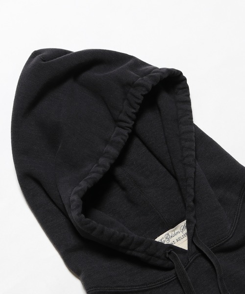 REMI RELIEF（レミレリーフ）の「REMI RELIEF/レミレリーフ T/C裏毛 プルオーバーパーカー（パーカー・レディース・ベージュ/サーモンピンク/オフホワイト/ブラック・S/M/L）」の6枚目の写真