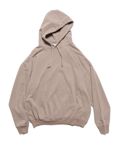 REMI RELIEF（レミレリーフ）の「REMI RELIEF/レミレリーフ T/C裏毛 プルオーバーパーカー（パーカー・レディース・ベージュ/サーモンピンク/オフホワイト/ブラック・S/M/L）」の19枚目の写真