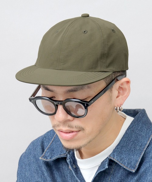 United Athle（ユナイテッドアスレ）の「撥水 タスラン加工 ナイロン アーバンフィット ベースボールキャップ（キャップ・メンズ・ブラック/ネイビー/カーキ/ベージュ・FREE）」の3枚目の写真