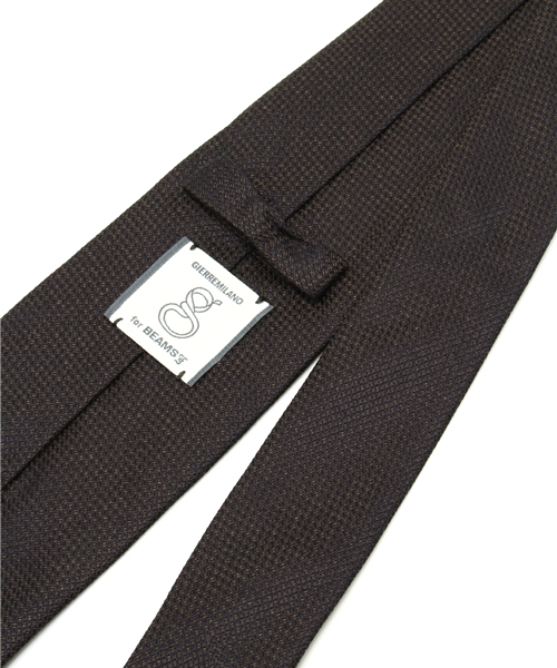 BEAMS F(ビームスエフ)の「GIERRE / ソリッドタイ2817(ネクタイ・メンズ・ブラウン/ブルー/ネイビー・ONE SIZE)」の6枚目の写真