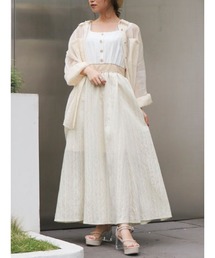 dazzlin | シャーベットストライプコンビワンピース(ワンピース)