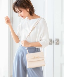 Edit Sheen | ビットデザインスクエアショルダー(ショルダーバッグ)