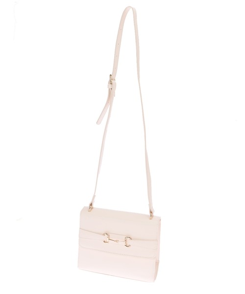 Edit Sheen（エディットシーン）の「ビットデザインスクエアショルダー（ショルダーバッグ・レディース・ブラック/アイボリー・FREE）」の8枚目の写真