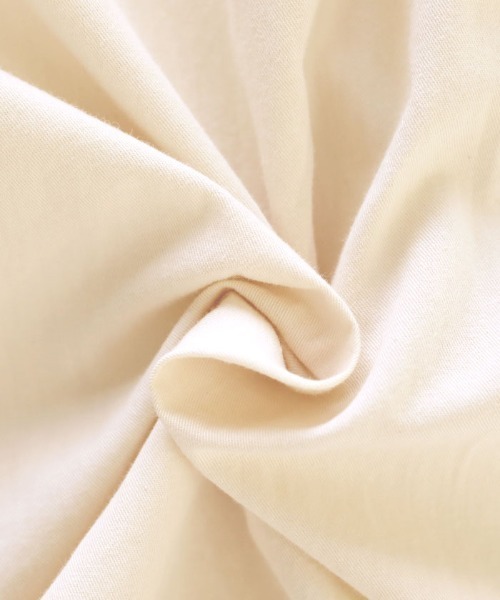 select MOCA(セレクトモカ)の「フロントギャザースタンドカラーシャツワンピース/コットンビックシルエットワンピース(ワンピース・レディース・ブラック/ライトベージュ・FREE)」の20枚目の写真