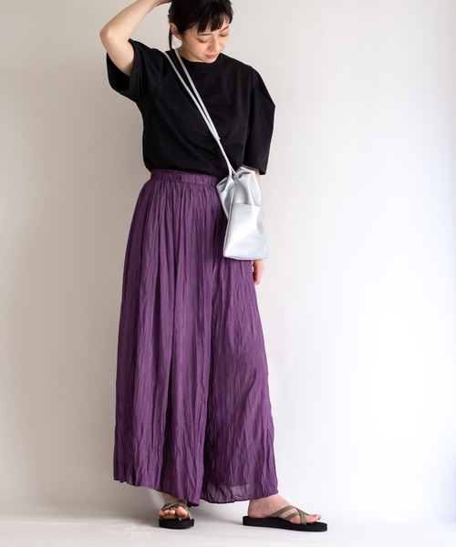 ottilie（オティーリエ）の「巾着ショルダーバッグ（ショルダーバッグ・レディース・ベージュ/シルバー/ゴールド/グレイッシュベージュ/グレー・FREE）」の12枚目の写真