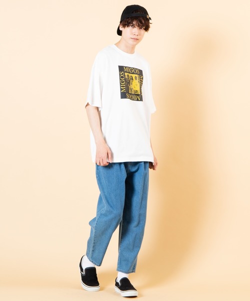 WEGO（ウィゴー）の「∴WEGO/Migos 別注Tシャツ（Tシャツ/カットソー・メンズ・ホワイト/ブラック・MEDIUM/LARGE）」の5枚目の写真