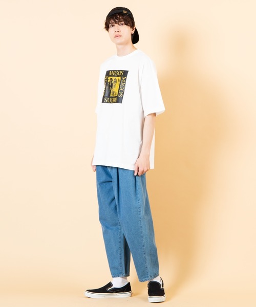 WEGO（ウィゴー）の「∴WEGO/Migos 別注Tシャツ（Tシャツ/カットソー・メンズ・ホワイト/ブラック・MEDIUM/LARGE）」の10枚目の写真