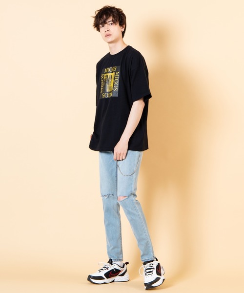 WEGO（ウィゴー）の「∴WEGO/Migos 別注Tシャツ（Tシャツ/カットソー・メンズ・ホワイト/ブラック・MEDIUM/LARGE）」の20枚目の写真