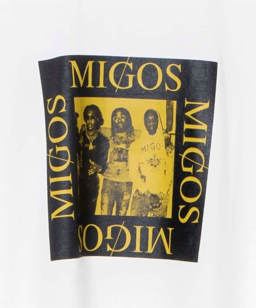 WEGO（ウィゴー）の「∴WEGO/Migos 別注Tシャツ（Tシャツ/カットソー・メンズ・ホワイト/ブラック・MEDIUM/LARGE）」の14枚目の写真