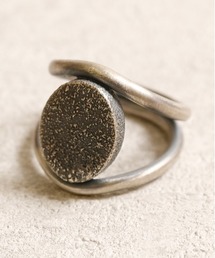 GILD ギルド / Sand texture oval ring サンドテクスチャー オーバル リング / G201-RI03