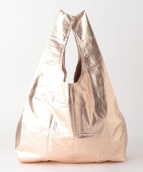 BAGGU(バグー)の「◆BAGGU(バグゥ)STANDARD/ メタリック(エコバッグ/サブバッグ・キッズ・シルバー/その他1/オレンジ系その他/ゴールド/オリーブ/ライトピンク・FREE)」の3枚目の写真