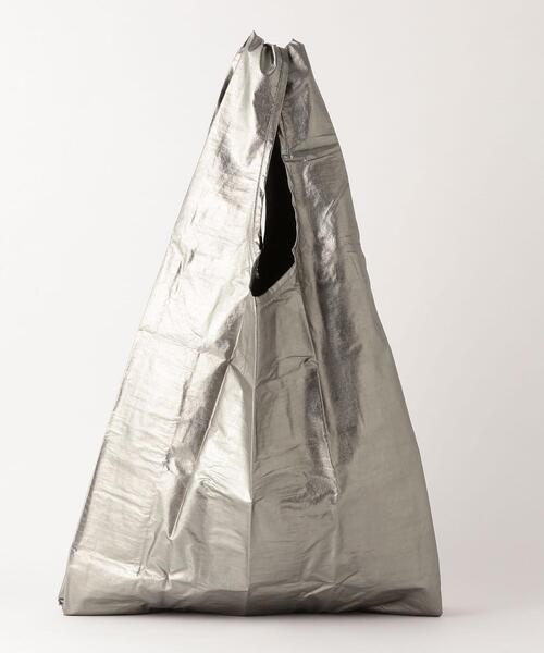 BAGGU(バグー)の「◆BAGGU(バグゥ)STANDARD/ メタリック(エコバッグ/サブバッグ・キッズ・シルバー/その他1/オレンジ系その他/ゴールド/オリーブ/ライトピンク・FREE)」の2枚目の写真