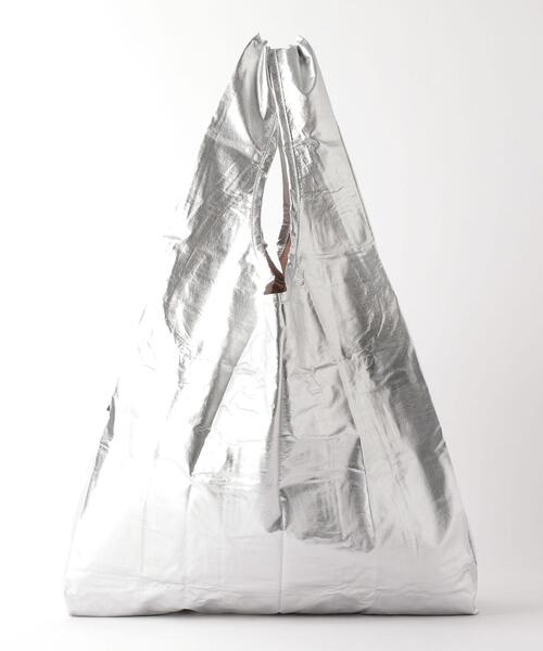 BAGGU(バグー)の「◆BAGGU(バグゥ)STANDARD/ メタリック(エコバッグ/サブバッグ・キッズ・シルバー/その他1/オレンジ系その他/ゴールド/オリーブ/ライトピンク・FREE)」の5枚目の写真
