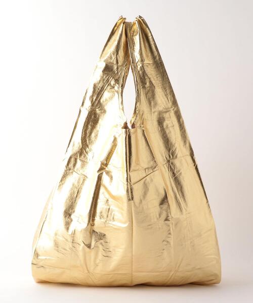 BAGGU(バグー)の「◆BAGGU(バグゥ)STANDARD/ メタリック(エコバッグ/サブバッグ・キッズ・シルバー/その他1/オレンジ系その他/ゴールド/オリーブ/ライトピンク・FREE)」の1枚目の写真