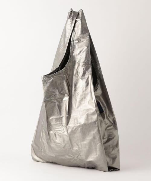 BAGGU(バグー)の「◆BAGGU(バグゥ)STANDARD/ メタリック(エコバッグ/サブバッグ・キッズ・シルバー/その他1/オレンジ系その他/ゴールド/オリーブ/ライトピンク・FREE)」の7枚目の写真