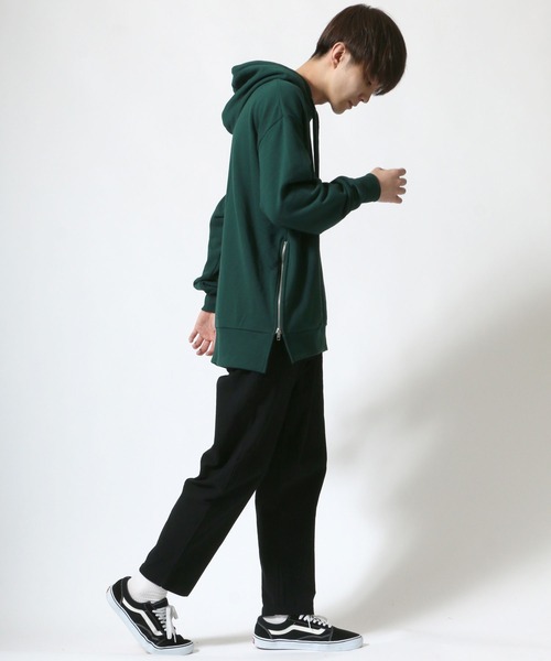 SITRY（シトリー）の「スモーキーカラー テーパード イージーパンツ（その他パンツ・メンズ・オフホワイト/グレー/ブラック/モカ/グリーン・M/L）」の12枚目の写真