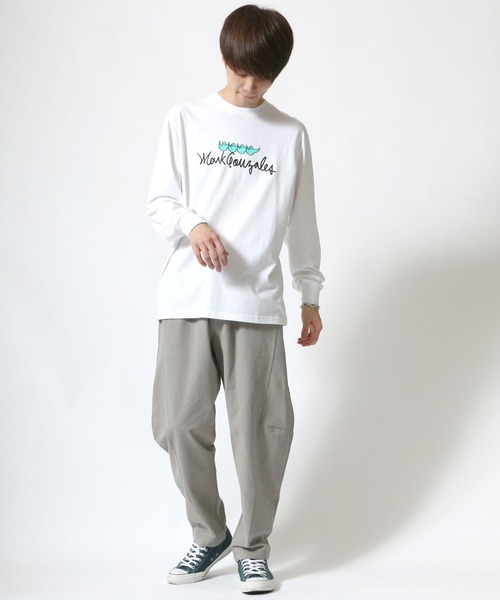 SITRY（シトリー）の「スモーキーカラー テーパード イージーパンツ（その他パンツ・メンズ・オフホワイト/グレー/ブラック/モカ/グリーン・M/L）」の14枚目の写真